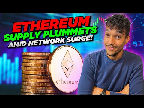 Ethereum (ETH) Supply Plummets Amidst Strong Network Activity