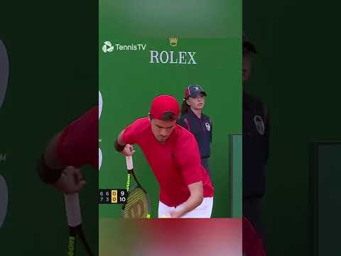 Ball Girl Can&#039;t Believe How Long Petros Tsitsipas Takes To Serve 🙄