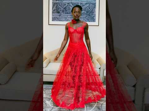 Lupita Nyong’o Spanish Rose Slay @ SSIFF 2024 #lupitanyongo #fashionpolice #ssiff #dolcegabbana