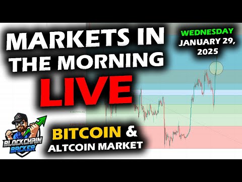 MARKETS in the MORNING, 1/29/2025, Bitcoin $101,800, XRP $3.05, DXY 108, Gold 2,759