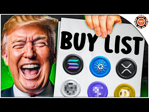 Trump Altcoin List (Crypto Executive Orders in 3 DAYS!!!)