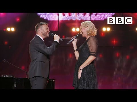 A legendary performance by Gary Barlow and Agnetha Fältskog&#039;s at Children In Need Rocks - BBC