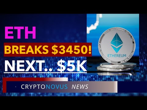 NEW ATH for ETHEREUM AT $3,457 (Next target price $5,000 says Nigel Green!!)