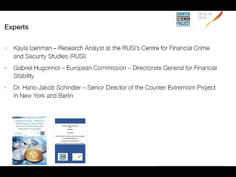 CEP Webinar &quot;Regulating Cryptocurrencies To Mitigate Risks Of Misuse For Terrorism Financing&quot;