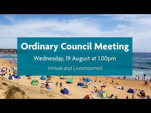 Ordinary Council Meeting - 19 August 2020