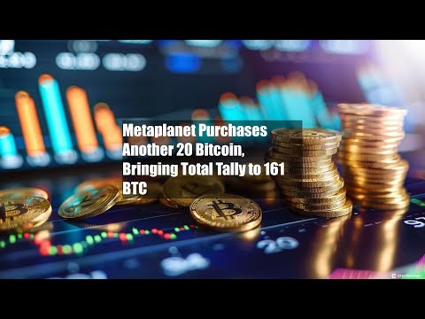 Metaplanet Purchases Another 20 Bitcoin, Bringing Total Tally to