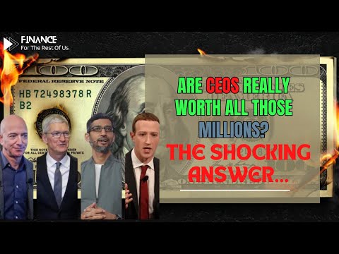 You&#039;ll Be Furious When You See How Much More 💵💵 CEOs Make Than You!