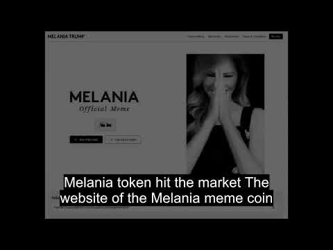 Melania Trump Introduces Her Cryptocurrency Just Before Inauguration