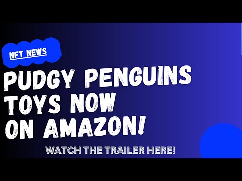 Pudgy Penguins Are Taking Over Amazon l From NFT Phenomenon to Real-World Delight!