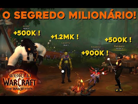 Segredo Revelado: Como Ficar Milionário com as Novas Profissões em WoW: The War Within!