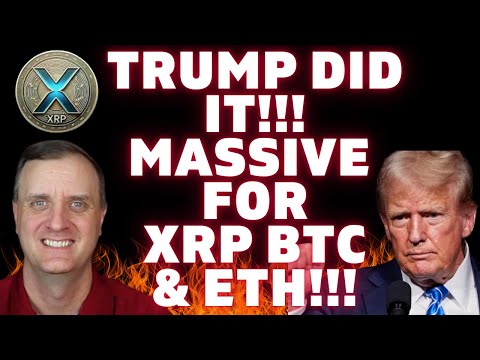 TRUMP SIGNED IT! 🚨 XRP &amp; Bitcoin &amp; ETH Holders!!! 🔥 This Is HUGE!