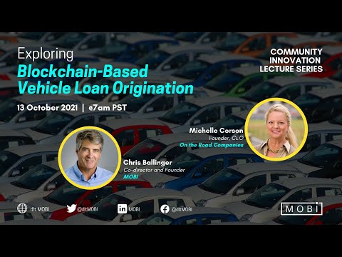 Exploring Blockchain-Based Vehicle Loan Origination