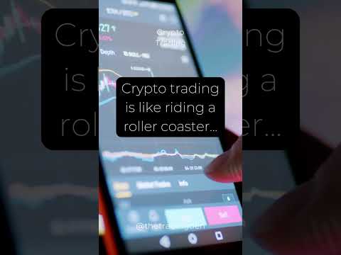 Crypto trading is like riding a roller coaster...