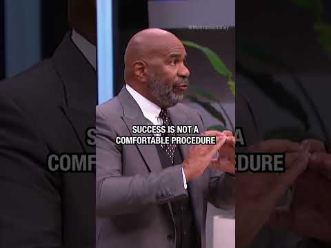 Success is not a comfortable procedure - Steve Harvey Motivational Speech