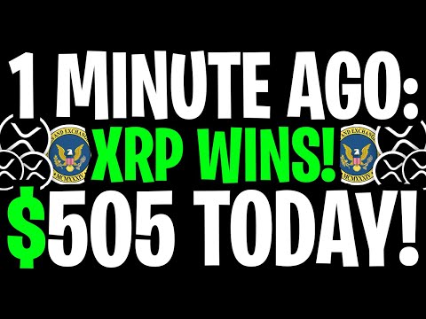 XRP RIPPLE: SEC APPEAL CANCELLED TODAY! XRP BULL RUN TO $505.89 TONIGHT! - RIPPLE XRP NEWS TODAY