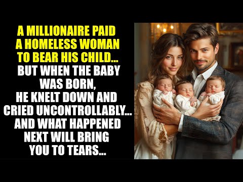 A MILLIONAIRE Paid a HOMELESS WOMAN To Have His Child. But When The Baby Was Born, He...