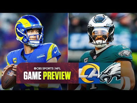 NFC Divisional Round Preview: Rams at Eagles | 2025 NFL Playoffs