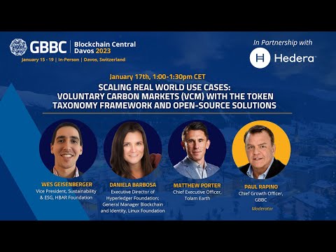 Scaling Real World Use Cases... (in Partnership with Hedera) - Blockchain Central Davos 2023