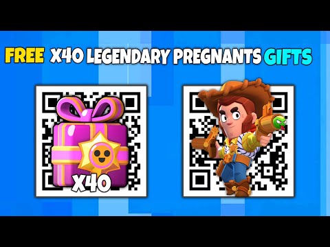 FREE! 🥳 x40 LEGENDARY GIFTS 🤩 |BRAWL STARS QR CODE 2024 🎁 || BrawlStars NEW UPDATE