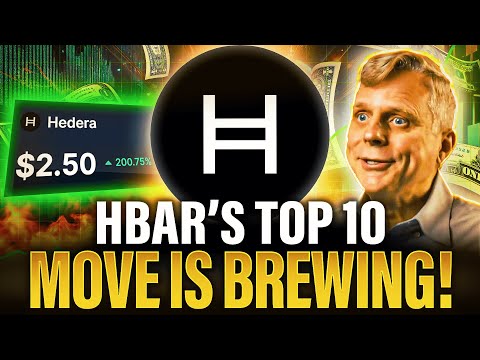 Huge Hedera HBAR Update | The IMMINENT TOP 10 Move Is Brewing