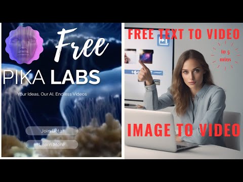 Free Text to Video | Image to Video | Pika labs | AI Video in 5 minutes | AI Video Generator