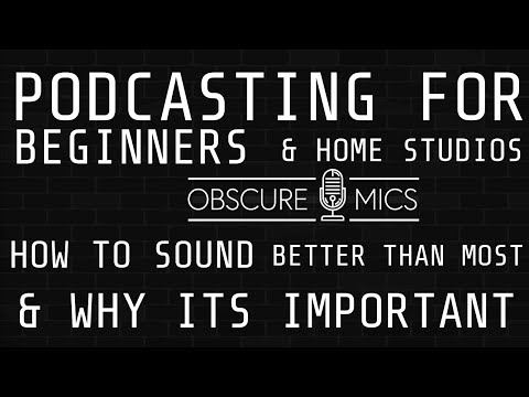 Podcasting for beginners | What makes sense for your new home studio? | Dynamic vs. Condenser | USB?