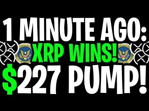 XRP RIPPLE: RIPPLE SEC CASE APPEAL CANCELED! $227.89 PUMP ANY SECOND NOW! - RIPPLE XRP NEWS TODAY