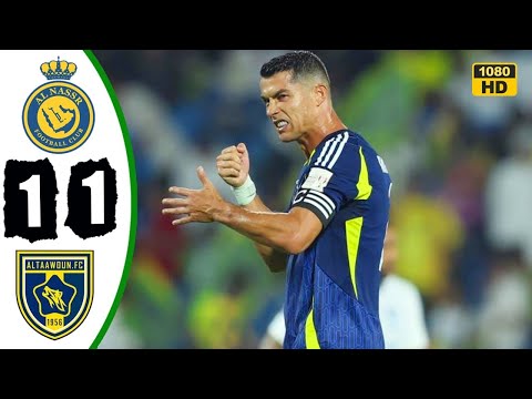 Al Nassr vs Al Taawoun - Highlights &amp; All Goals