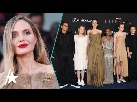 Angelina Jolie STUNS At Venice Film Festival &amp; Talks Family