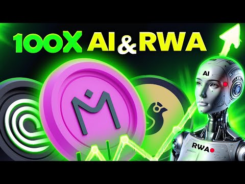 🔥100X AI &amp; RWA Tokens In 2025 - How GOLDFINCH, MANTRA, And ONDO Disrupting Crypto!💸 Blackrock!!