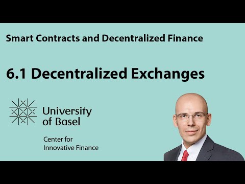 Decentralized Exchange Protocols - Smart Contracts and Decentralized Finance