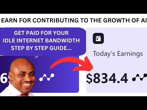 Get PAID for Sharing Your EXTRA Internet Bandwidth!