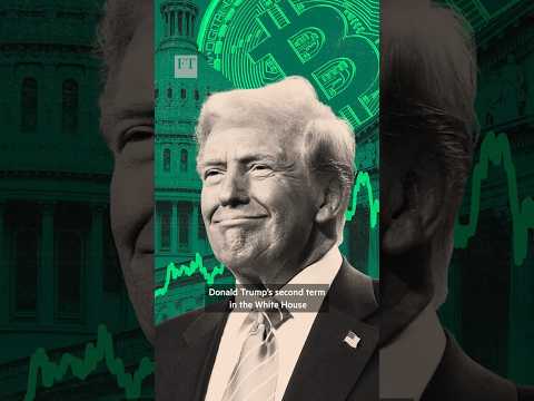 Crypto industry celebrates new era under Trump | FT #shorts