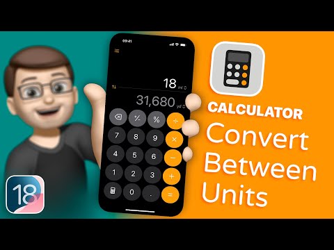 Convert Currencies, Measurements and More in the Calculator App on iOS 18