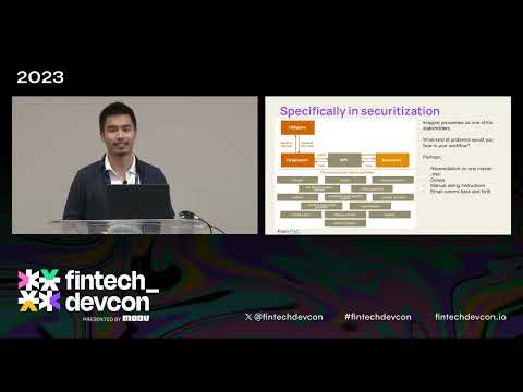 fintech_devcon 2023 | Promises &amp; challenges of tokenization on the blockchain with Jack Chong