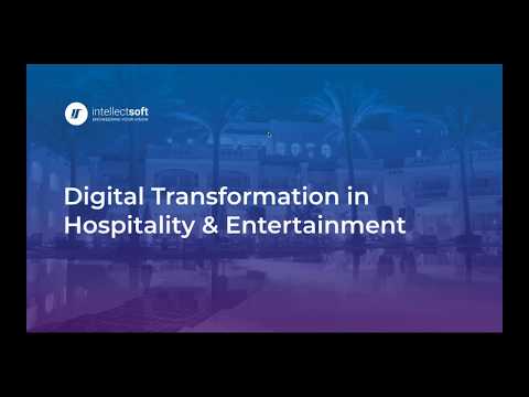 Webinar: Digital Transformation in Hospitality