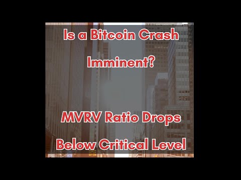 Is a Bitcoin Crash Imminent? MVRV Ratio Drops Below Critical Level!