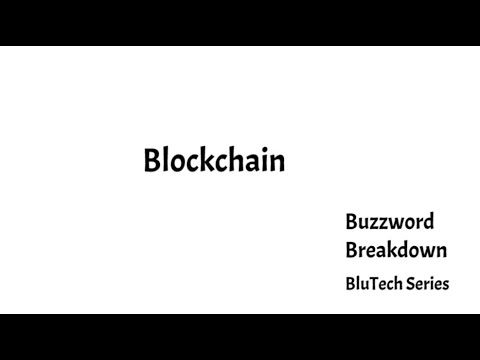 Blockchain Buzzword Breakdown