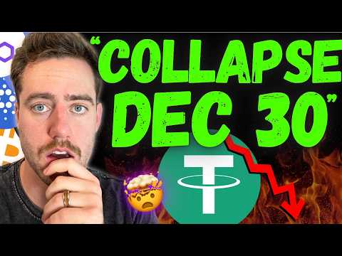 USDT TETHER &quot;DEPEG AND COLLAPSE IS COMING DECEMBER 30! CRYPTO CRASH COMING” 🤨