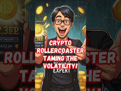 Crypto Rollercoaster: Taming the Volatility 🎢💹 #cypto #rich #trading #bitcoin #money