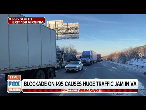 Detour On I-95 Now Causing Major Traffic Jam In Virginia