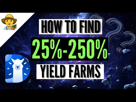 Yield Farming strategy - How to Find Good Yield Farms 25% to 250% APR