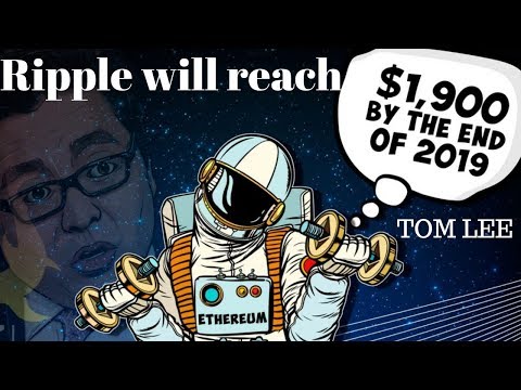 Tom Lee Believes That Ethereum Will Soon Regain Its Former Glory. $1900 end of 2019!