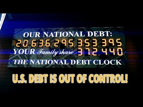 US National Debt Spiraling Out of Control, New Record Coming!