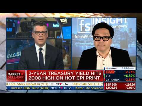 Tom Lee from Fundstrat shares his thoughts after this market sell-off from hot inflation data.