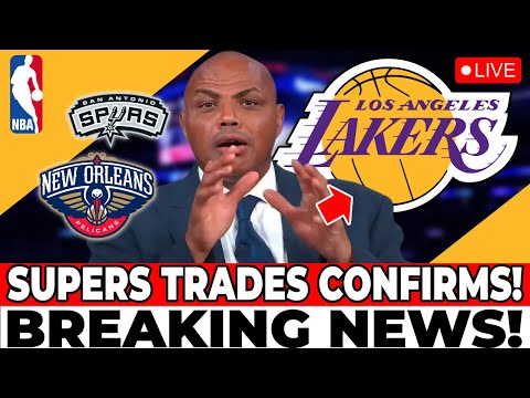 MY GOD! BIG TRADE INVOLVING THE LAKERS, SPURS, PELICANS! LOS ANGELES LAKERS NEWS