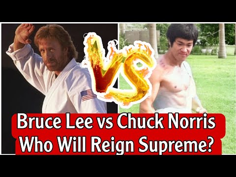 The Explosive Showdown: Bruce Lee vs Chuck Norris - Who Will Reign Supreme?