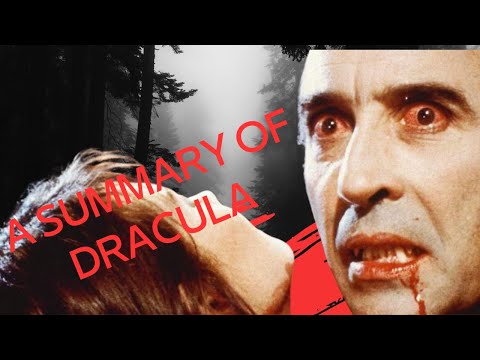 Horror stories-Unveiling the Shadows: A Summary of Dracula by Bram Stoker&quot;-Tales of Terror