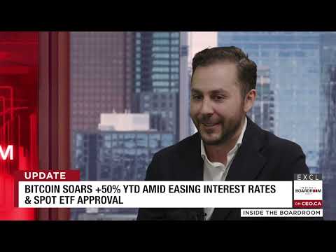 Bitcoin Soars +50% YTD Amid Easing Interest Rates &amp; Spot ETF Approval