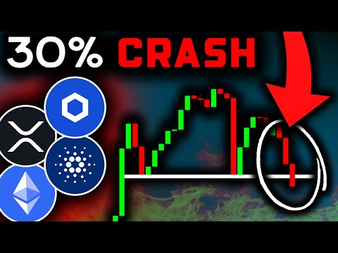 ALTCOIN CRASH EXPLAINED (New Warning)!!!! XRP News Today, Ethereum Price, Chainlink Price &amp; Cardano